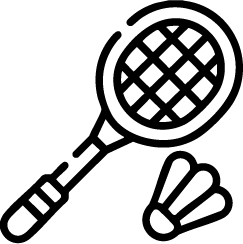 Badminton Court Icon